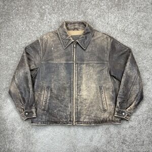 Vintage James Dean Limited Edition Authentic Leather Jacket XL